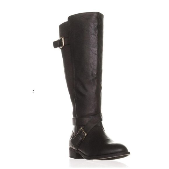 Thalia Sodi Shoes - NWOB Thalia Wide Calf Faux Leather Riding Boot 6W​